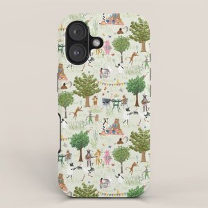 Animals' Garden Party iPhone Case