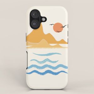Minimalistic Summer III iPhone Case