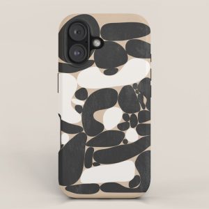 Abstract Pebbles iPhone Case