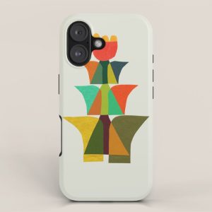 Whimsical bromeliad iPhone Case