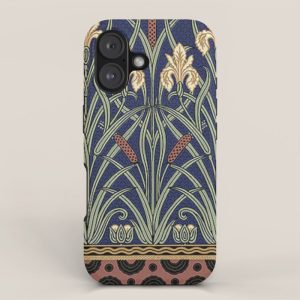 William Morris Iris Art iPhone Case