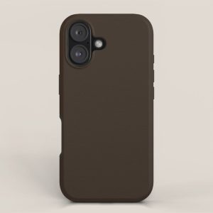 Brown choco iPhone Case