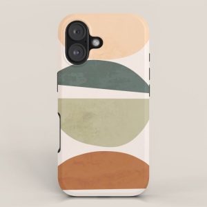 Minimal Abstract Shapes 15 iPhone Case