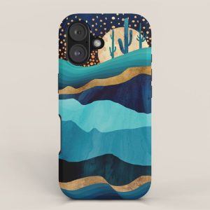Indigo Desert Night iPhone Case