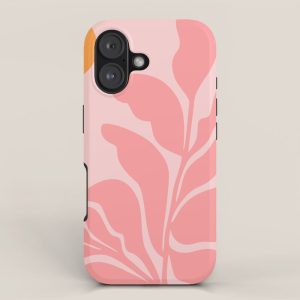 Sunny Pink Garden iPhone Case