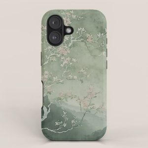 Sage Cherry iPhone Case
