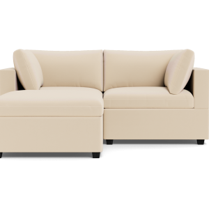 Kova Box Cushion Sofa 86" + Ottoman