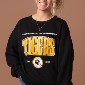 University of Missouri Vintage Oversized Crew Neck