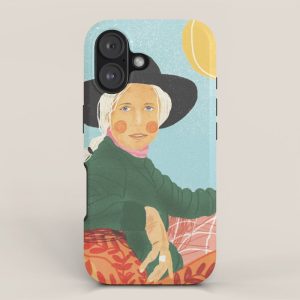 Portrait of a Woman iPhone Case