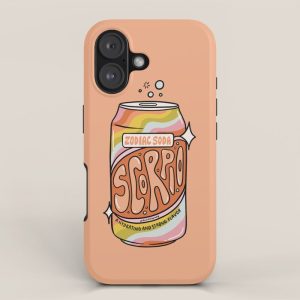Scorpio Soda iPhone Case