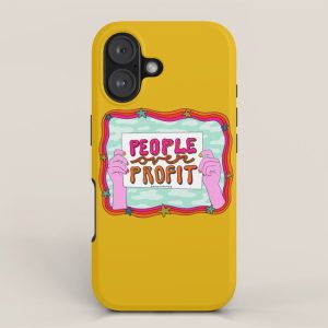 People Over Profit iPhone Case