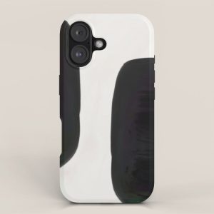 Kramer vs Kramer - Abstract Shape Composition iPhone Case