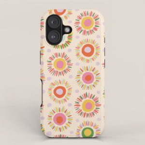 Sunny pattern iPhone Case