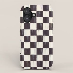 Society6 x Mackenzie Childs Courtly Check iPhone Case