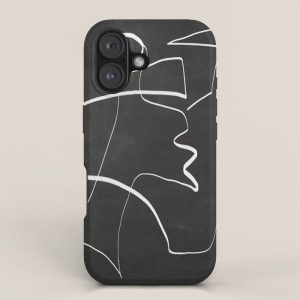 Abstract line art 6/2 iPhone Case