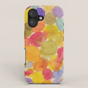 Watercolor Party #3 iPhone Case