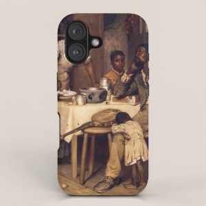 African American Masterpiece 'A Pastoral Visit' by Richard Norris Brooke iPhone Case