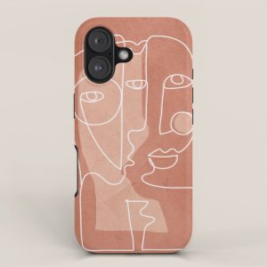 Faces 01 iPhone Case