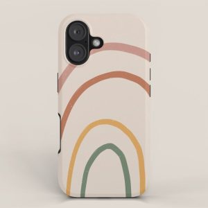 Warm Rainbow iPhone Case