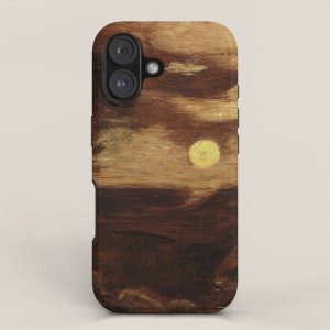 "The Lover's Boat" by Albert Pinkham Ryder (1881) iPhone Case