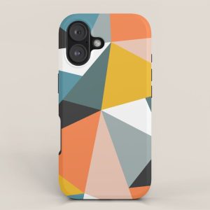 Modern Geometric 36 iPhone Case