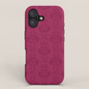 Pineapple Deco // Raspberry Swirl iPhone Case