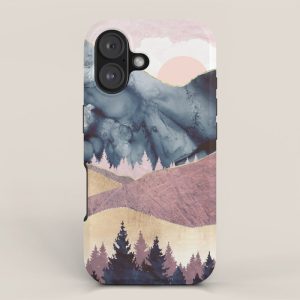 Mauve Vista iPhone Case