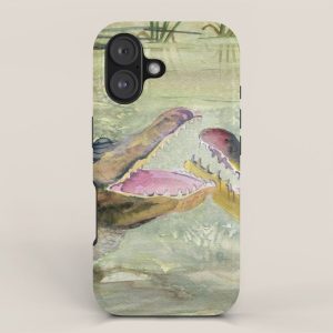Alligator Study iPhone Case