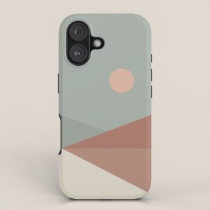 Geometric Landscape 04 iPhone Case