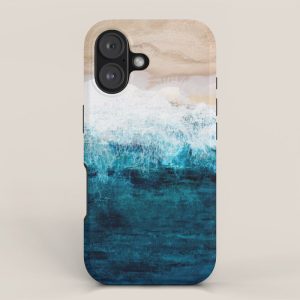 Watercolour Summer beach III iPhone Case