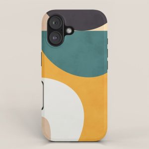 modern shapes 7 iPhone Case