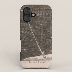 "I Want! I Want!" by William Blake (1793) iPhone Case