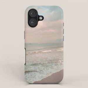 Santa Monica Beach - Coastal Landscape Photography, California iPhone Case