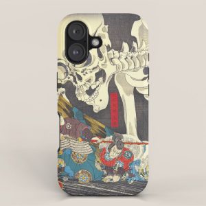 Takiyasha the Witch and the Skeleton Specter- Utagawa Kuniyoshi iPhone Case