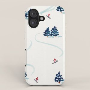 Little Skiers iPhone Case