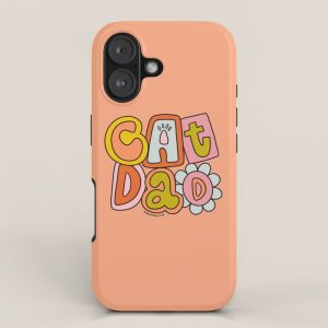 Cat Dad iPhone Case