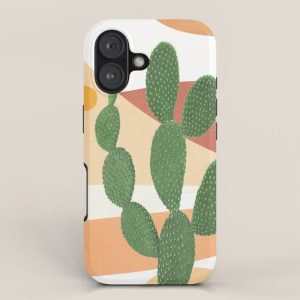 Abstract Cactus II iPhone Case