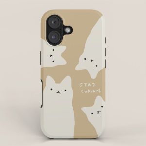 The Curious Cats iPhone Case