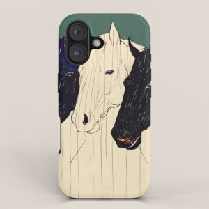 Horses n1 iPhone Case