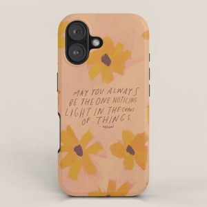 Noticing Light In The Chaos Of Things iPhone Case