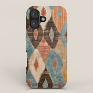 Rustic Shabby Moroccan Weave iPhone Case