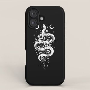Serpent Spell-White iPhone Case