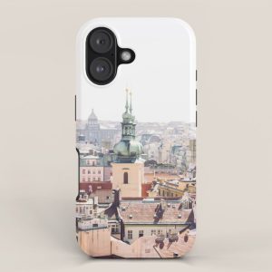 Prague Skyline iPhone Case