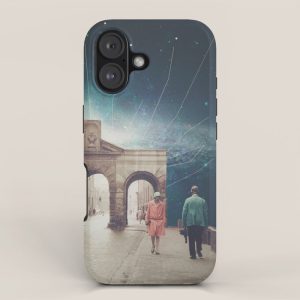We met as Time Travellers iPhone Case