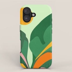 Things Are Looking Up 2 Wide View / Tropical Greenery iPhone Case