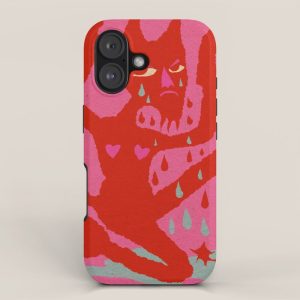 sad devil iPhone Case