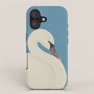 White Swan 3 iPhone Case