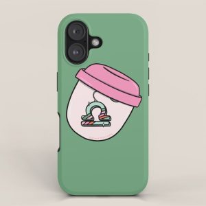 Libra Keychain iPhone Case