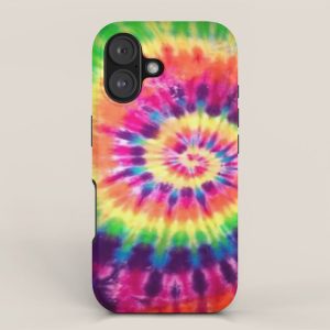 Tie dye iPhone Case