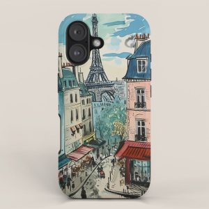 Paris Illustration iPhone Case